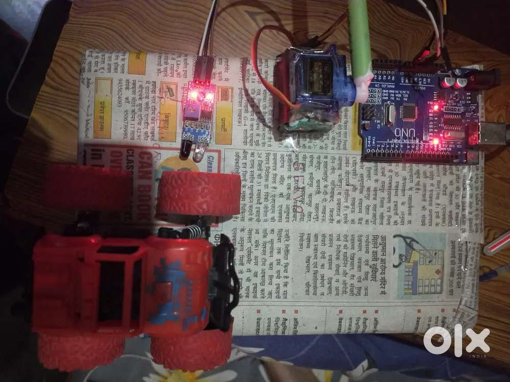 Arduino IR sensor gate open and close