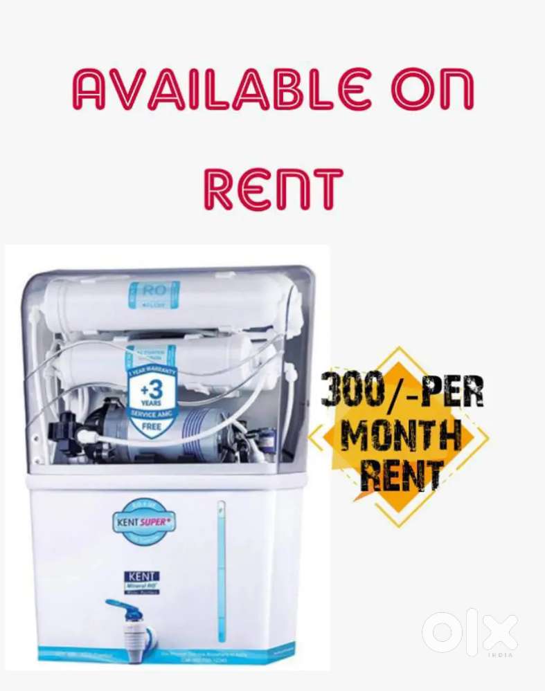 Water purifier on Rent