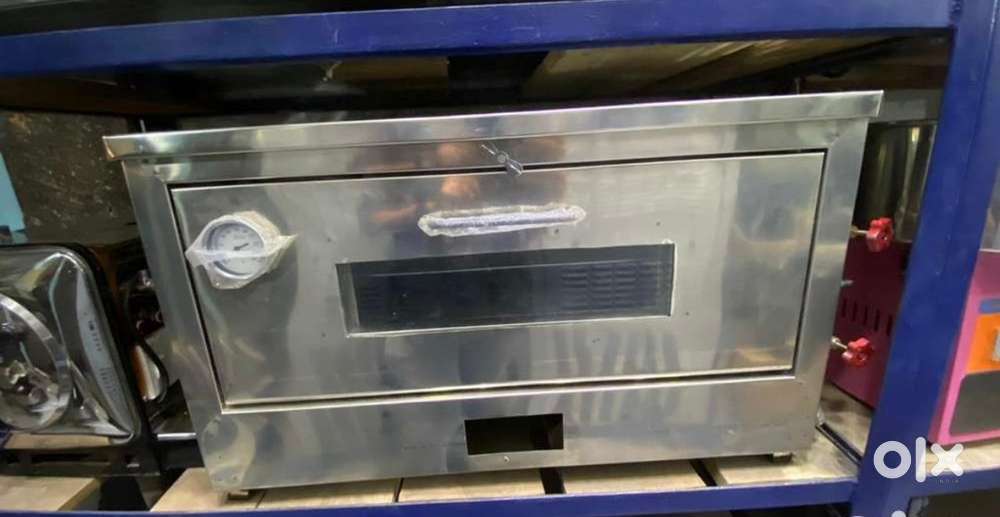 Gas pizza oven commercial