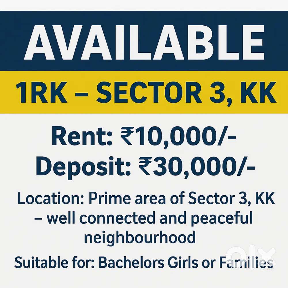 1 RK available nearby railway station ghansoli/ Koparkhairane