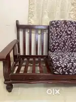 5 Seater sofa set (3+1+1) and Dinning table to dine with 6 persons