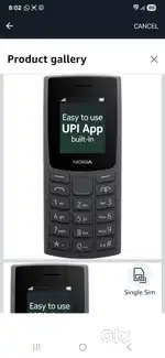 Nokia 105 keypad