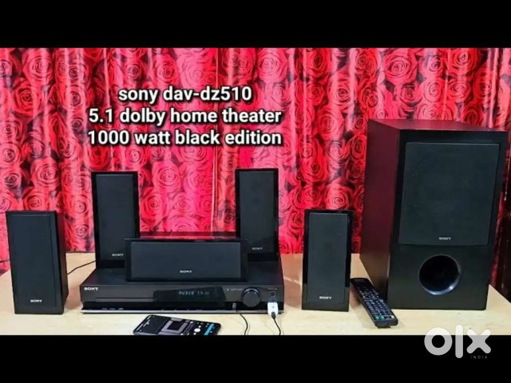 Sony DZ510 5.1 Dolby Home theatre 1000 Watts good conditin no bill box