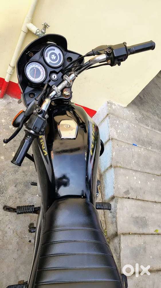 Well maintained Platina, Single handed driven. No any problem in bike.