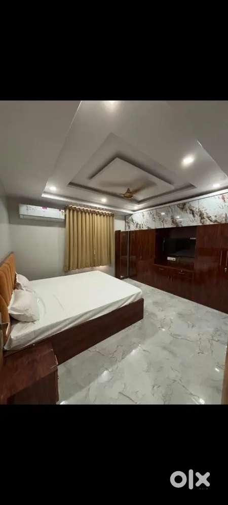 3 BHK fully furnished  for working bachelors