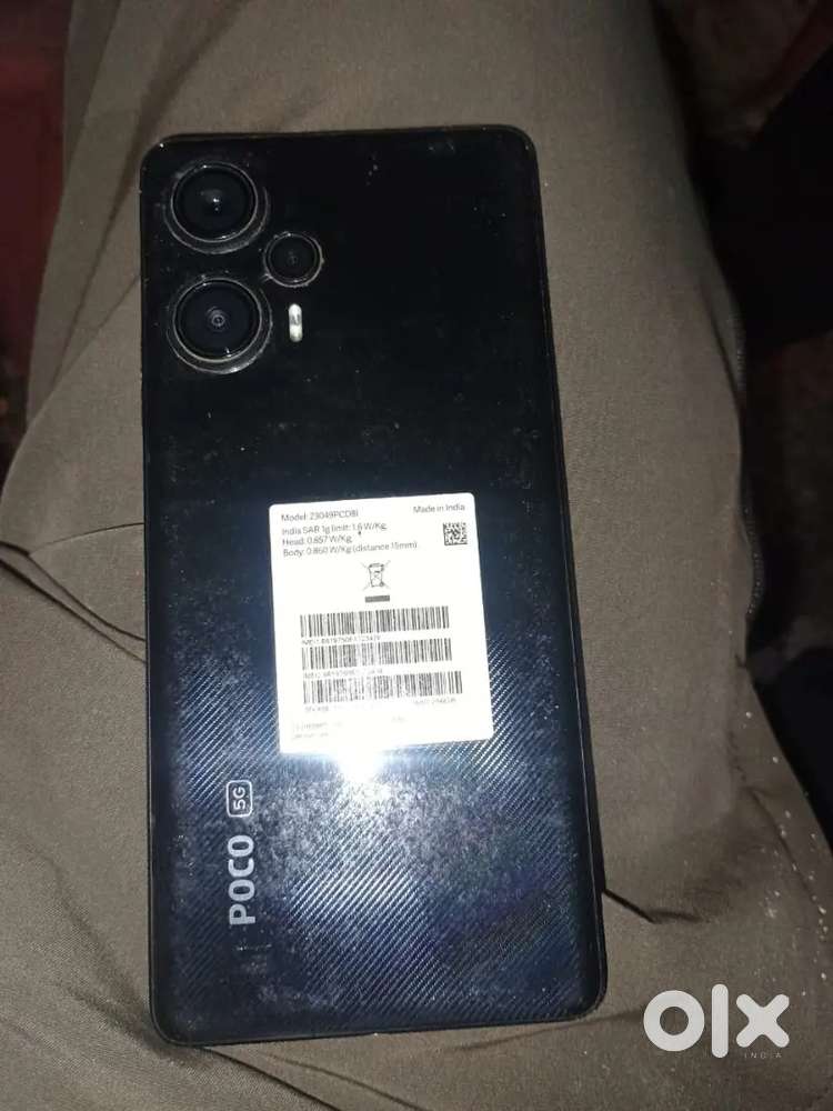Poco F5 256 8gb black colour