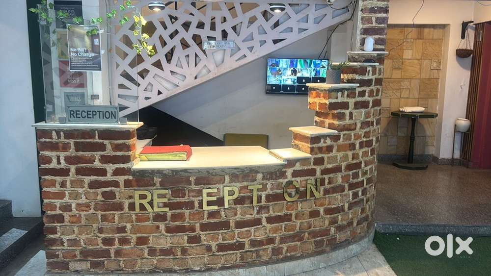 Hotel reception or housekeeping