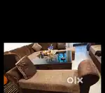 9 seater sofa with table