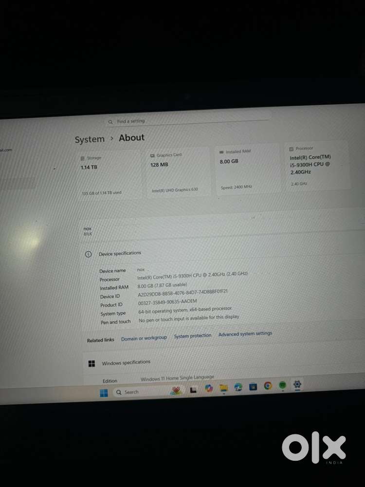 I5 9th gen Lenovo leptons battery vs kharab hai charger se chalta hai