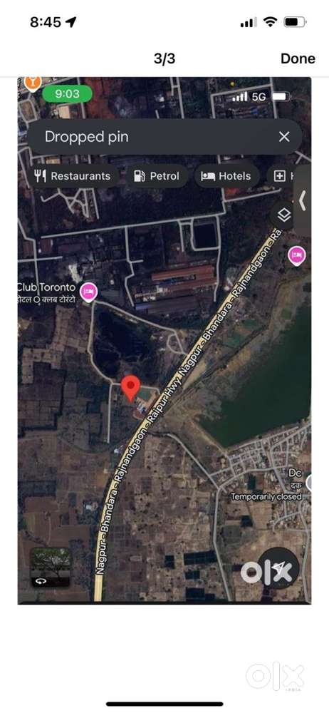 62 Dismil Adivasi Jameen, Ashirwad Bar ke pas Durg bypass NH