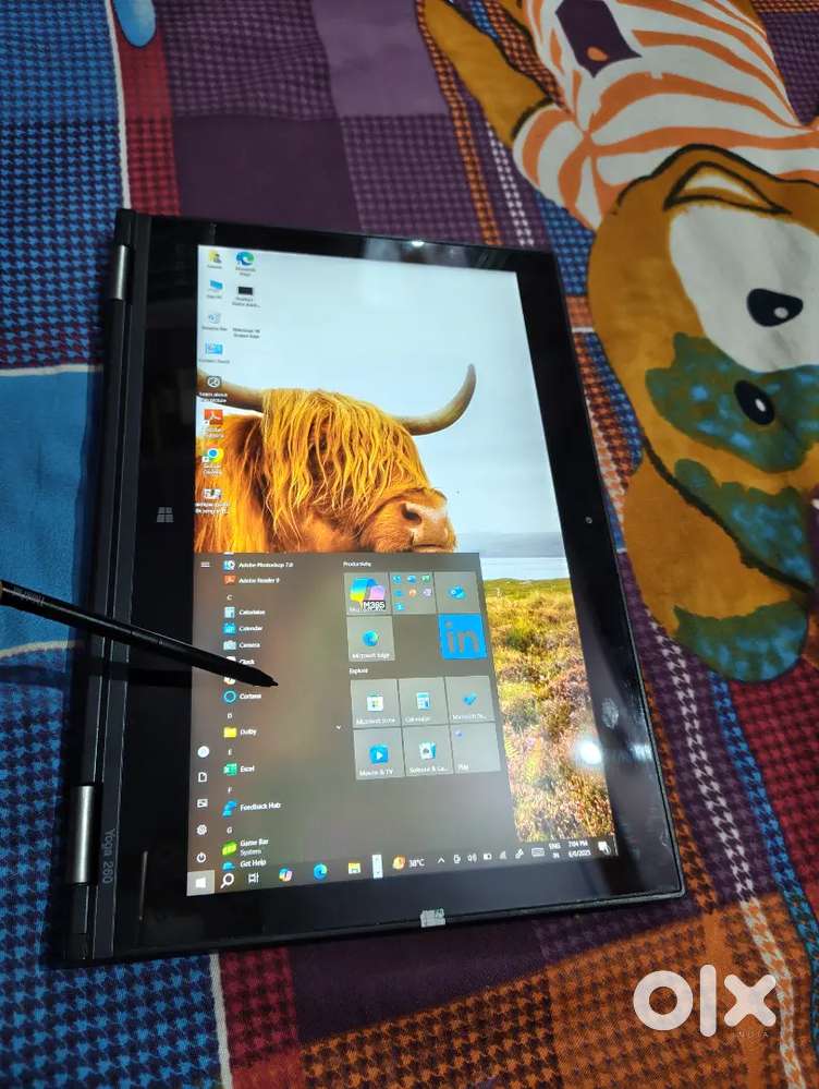 Tech screen laptop 360 core i5