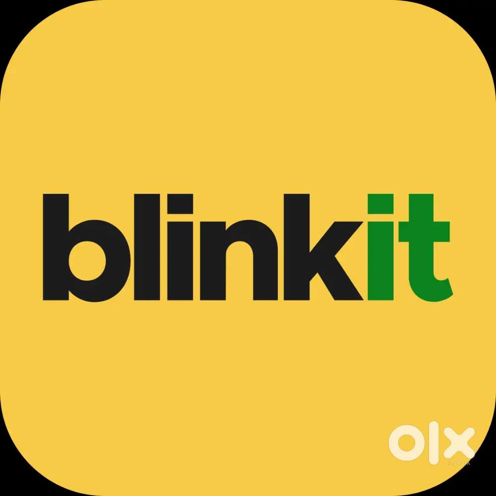 Blinkit grocery delivery boy available