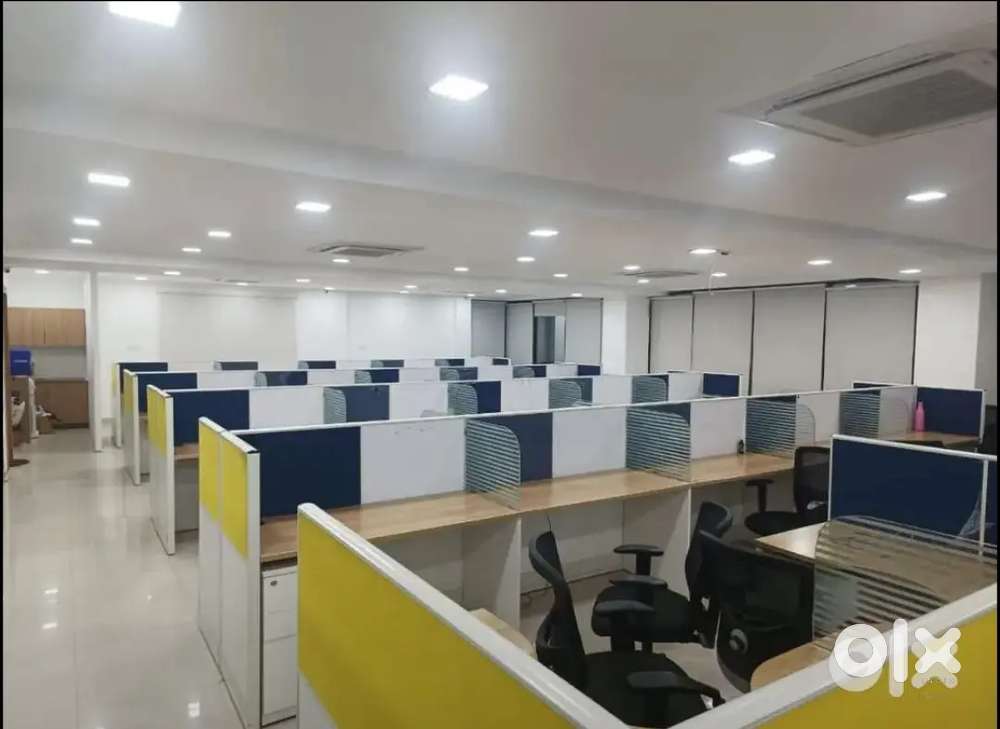 40 Workstations 3 Cabins 1 Conference plug and play office for Rent