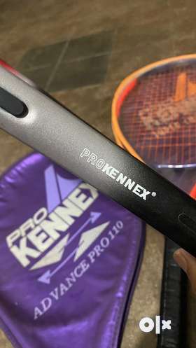 Pro kennex advance pro 110 tennis racket One pair with tennis ball