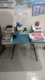 2 TABLE +1CHAIR +  1 BOOKS RACK