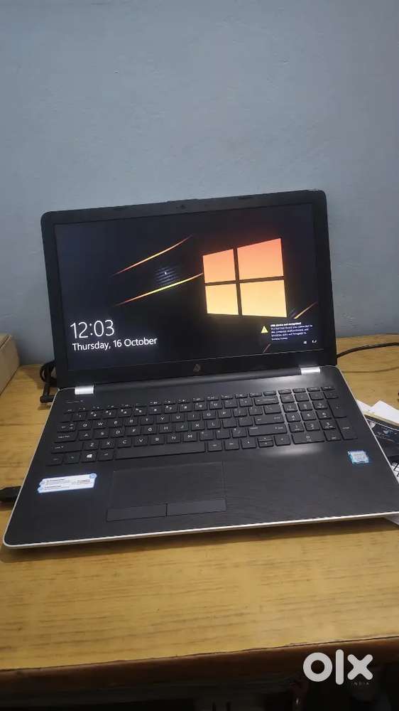 Hp laptop  for sale 500gb 4gb