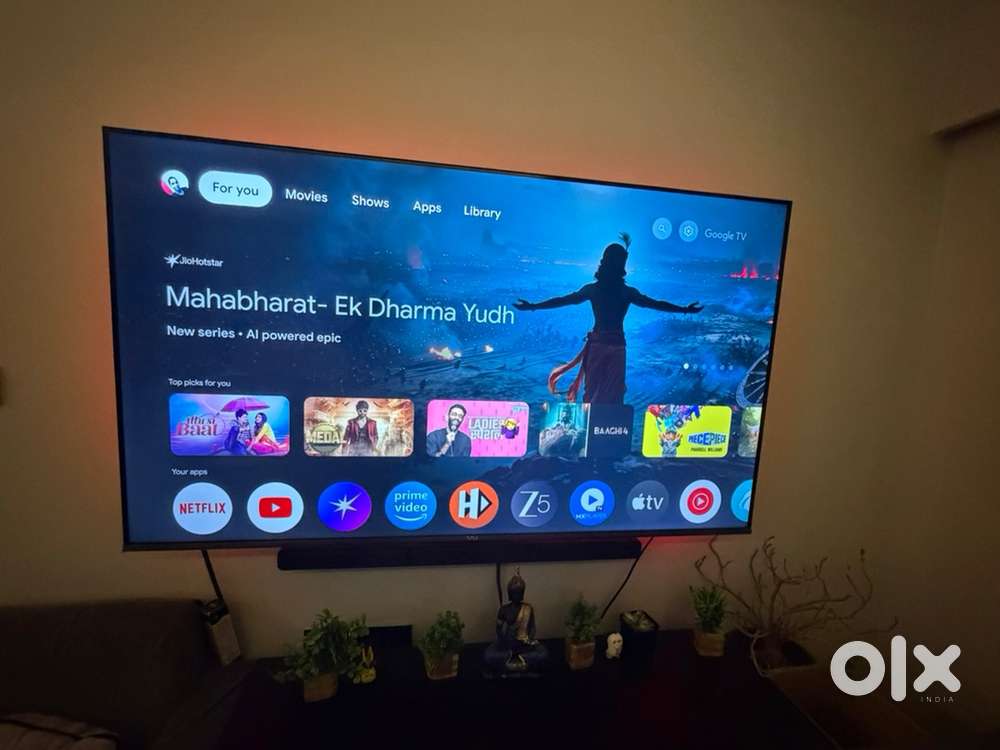 VU 65” GloLED Android Google TV