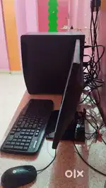 Desktop computer with all accessories