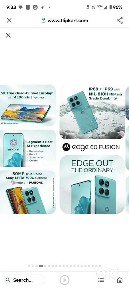 Motorola edge fesuen 60