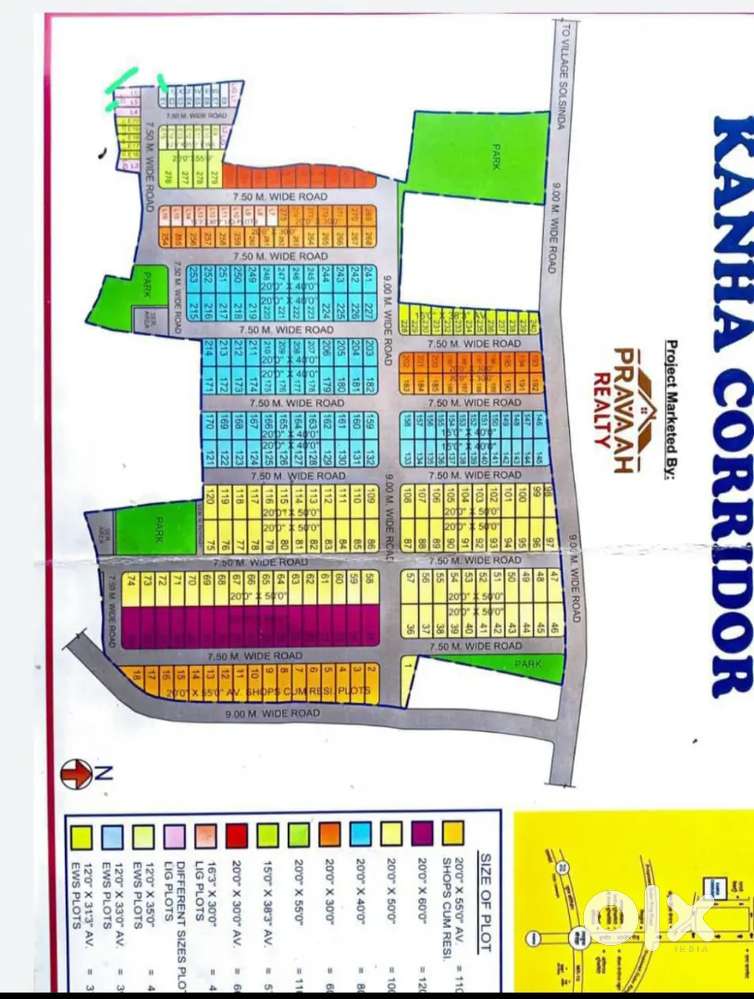 Plot for sale Indore Ujjain Road, Dharampuri