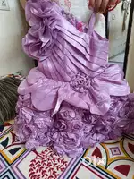 Lavender colour frock
