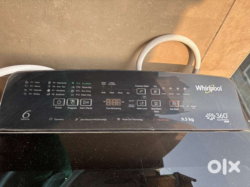 Whirlpoorl fully automatic washing machine