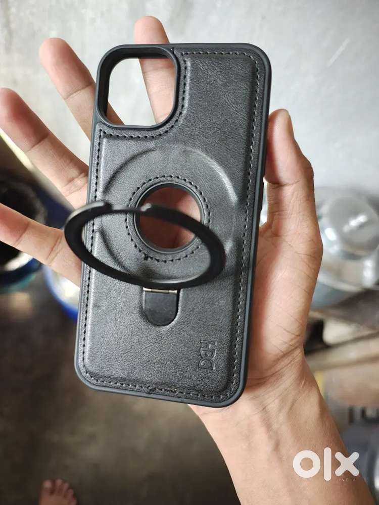 iPhone 13 leather back case.