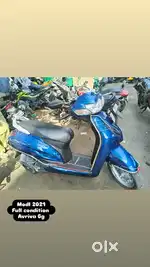 Activa 6g All Documents Clear  Age 4 Year's Blue color
