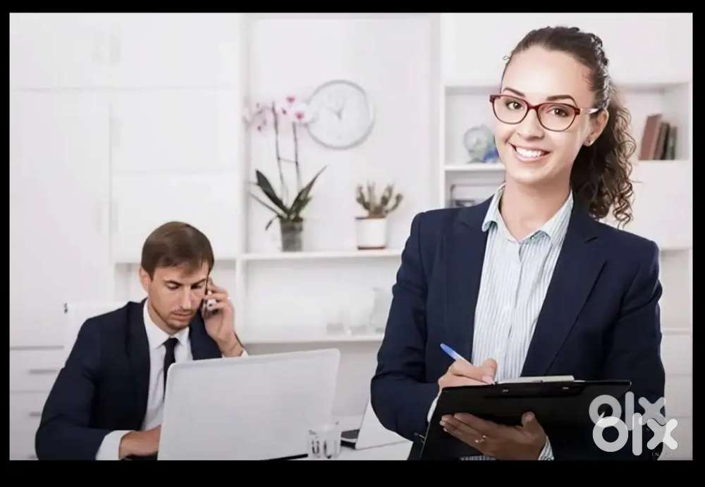 10 th or 12th std girls wanted office work no age limit salary + insen