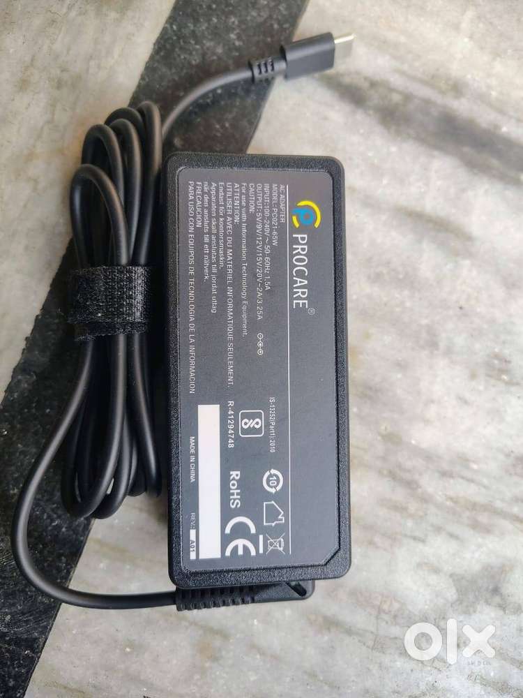 Procare 65W Type-C Laptop Charger