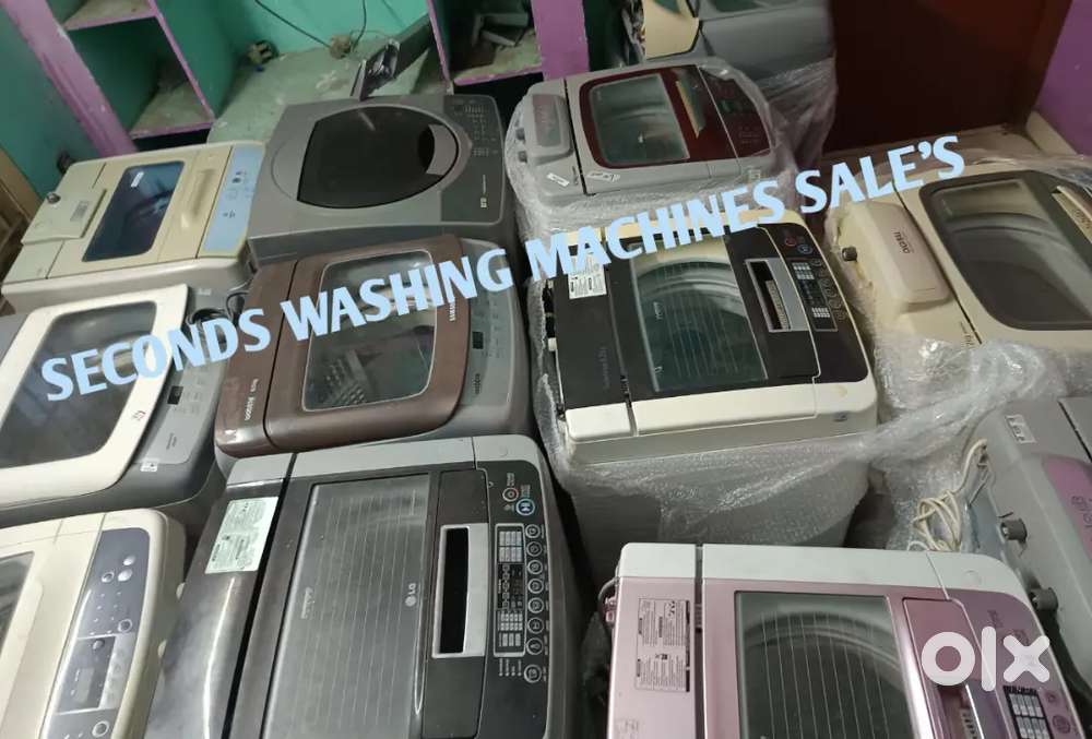 SECONDS WASHING MACHINES SALE'S