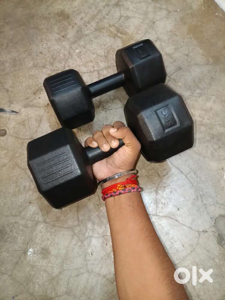 5 kg dumbbells brand new
