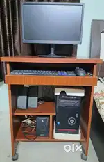 LG Computer with Table, Model: борка собрана StaforceTEAM