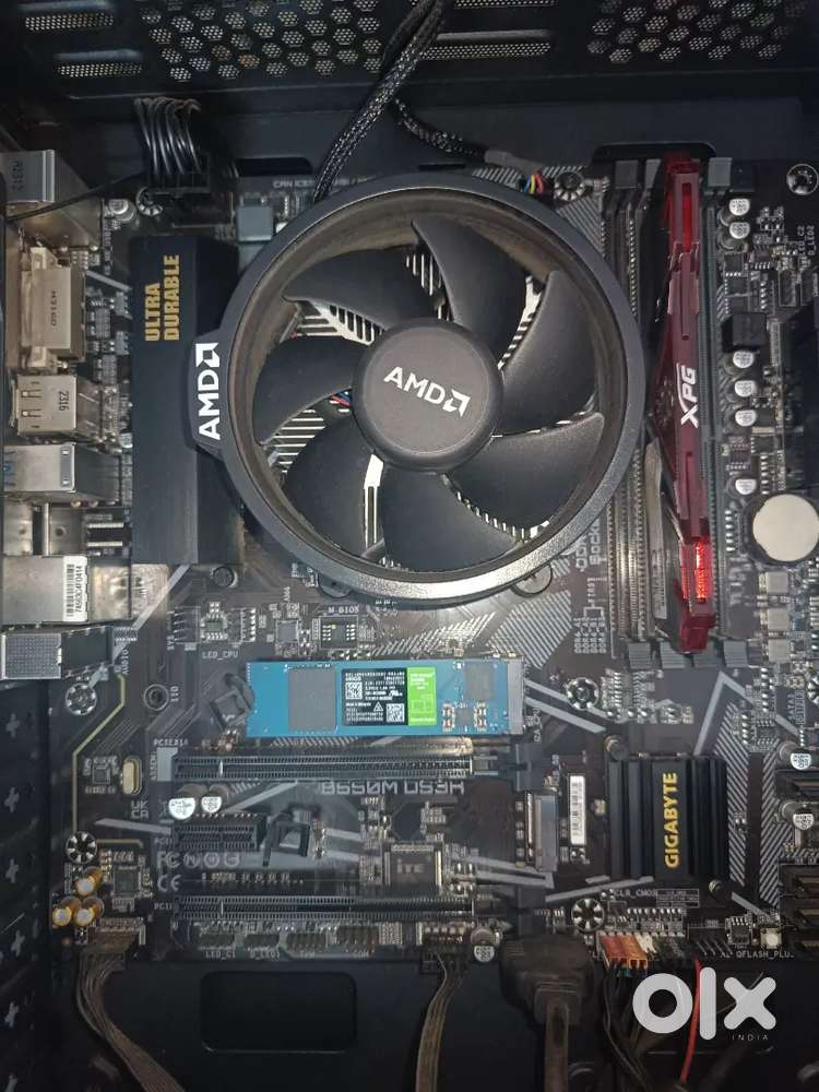 Ryzen 5600G Build 8GB Ram 500GB SSD NVME WD