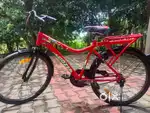 The brand new just 1year old bycycle of hero buldozzeer model.