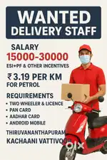 URGENT HIRING DELHIVERY RIDERS
