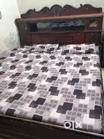 Double Bed Without Mattress