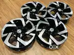 16 Nissan magnite  dual tone Set of 4 wheels available in new conditi
