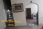 35 lac only, 2 bhk furnished flat, pooja ghar extra portion.