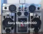 Sony Hall Of Fame MHC GN100D 7800 Watt with Remote and very High Bass