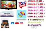 40 INCH SMART LED TV @ 10,999 /-