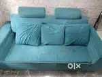 3 fold Wooden Sofa cumbed