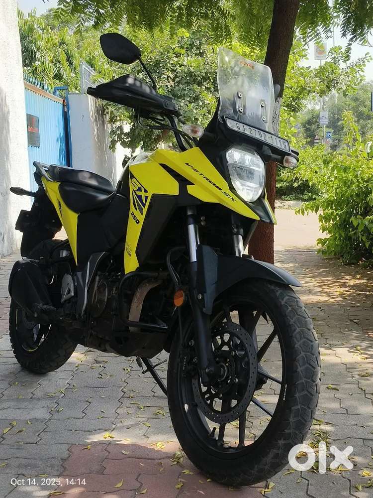 SUZUKI V-STROM SX250, YELLOW, REGISTRATION DATE: 09-12-2022