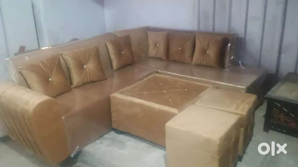 Brand new sofa L safe