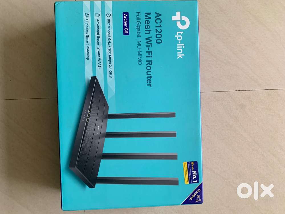 TPlink AC1200 Mesh Wi-Fi Router Archer C6