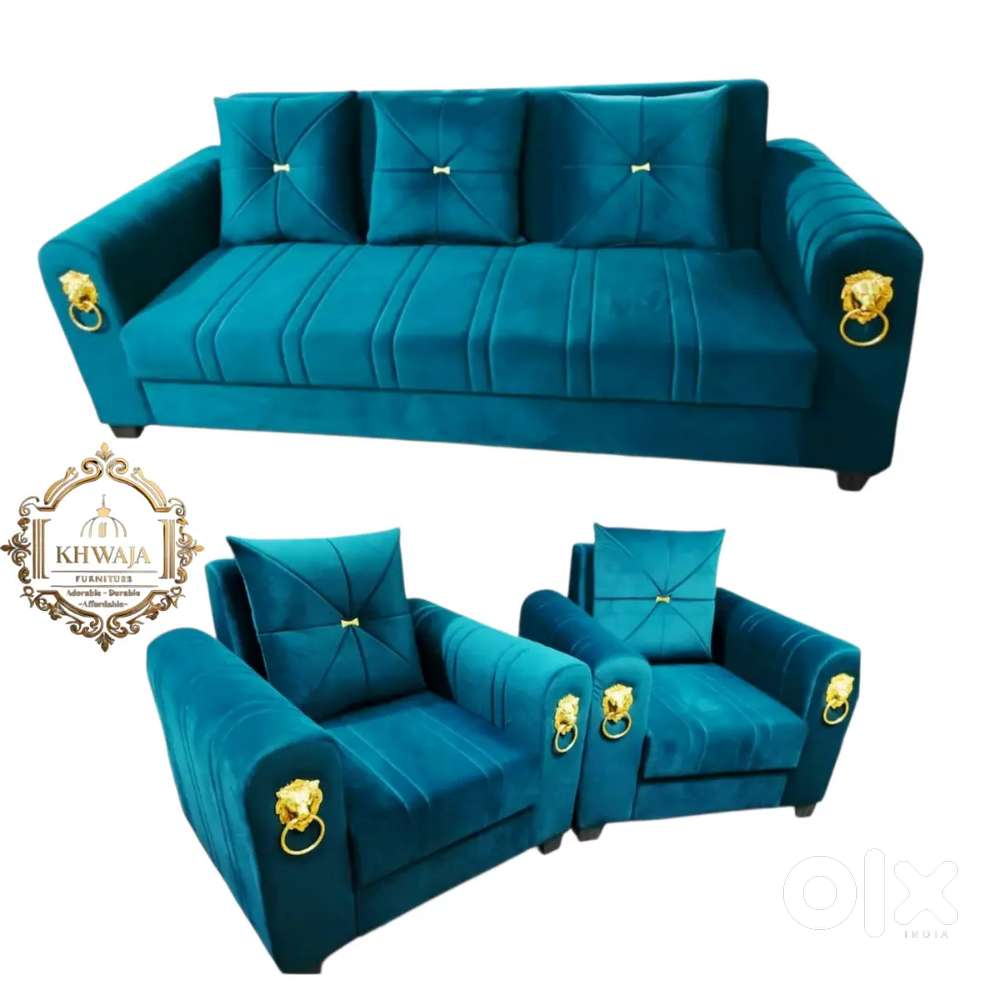 Khwaja Furniture. Sofa set. Bajaj finance available.