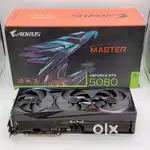Second Hand GIGABYTE AORUS GeForce RTX 5080 Master 16GB GDDR7 GPU.