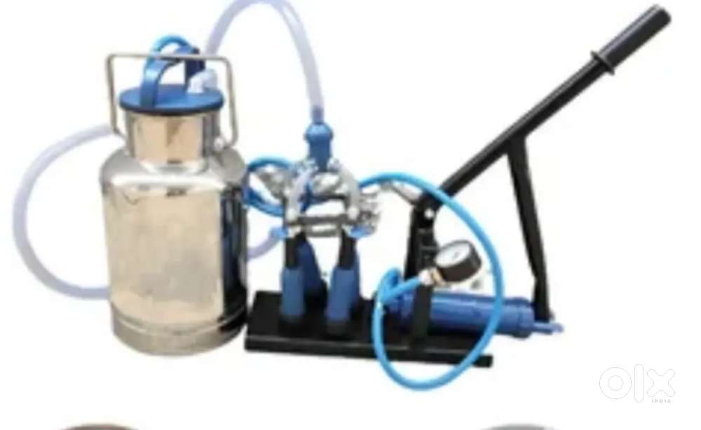 hand operating milking machine