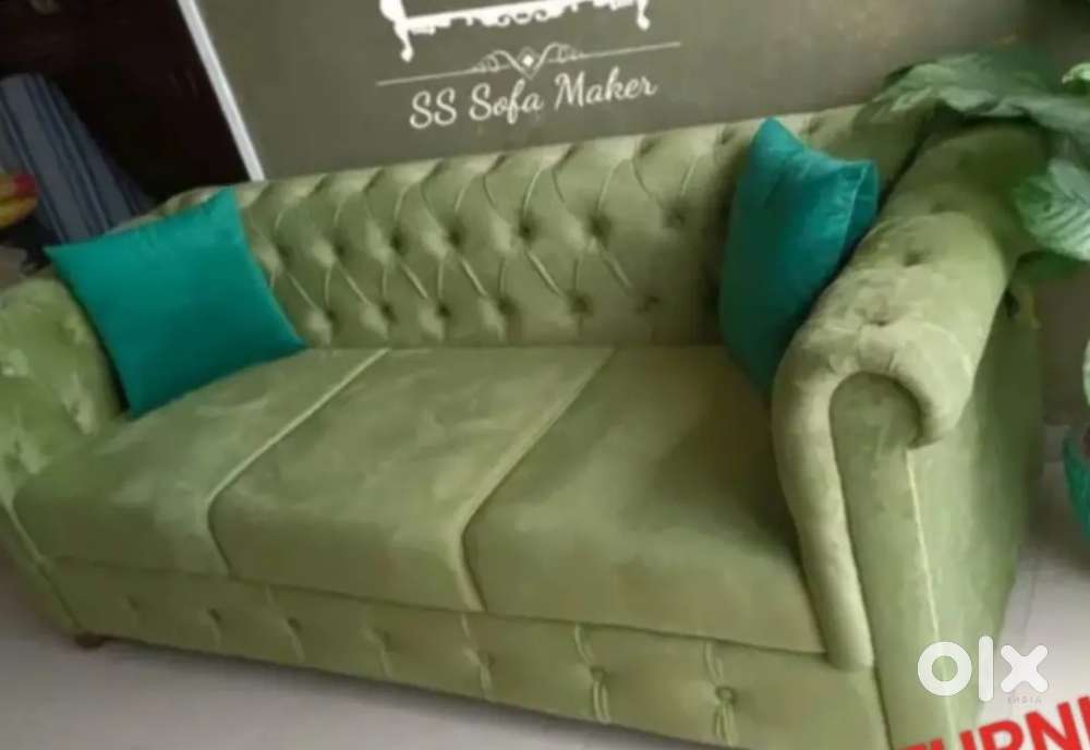 3 seater sofa with designing handle with back and beautiful colour