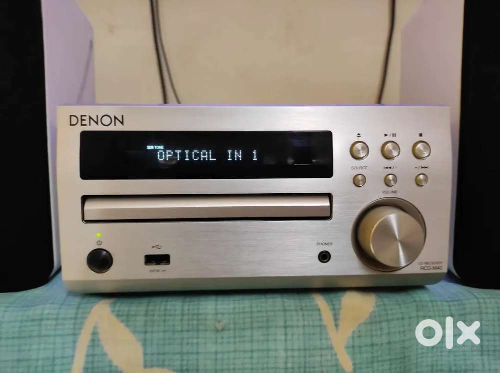Denon CD RECEIVER RCD-M40DAB STEREO AMPLIFIER 2.1channel 40Watts 8ohms